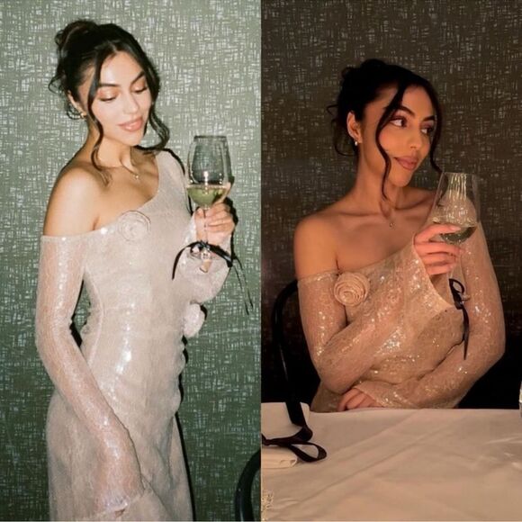 LPA Aniella Gown in Champagne - Picture 12 of 13